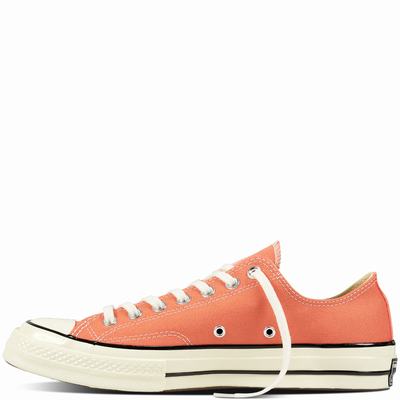 Converse Chuck Taylor All Star '70 Vintage Canvas Low Tops Mens - Mango/Black Shoes (569GCTMS)